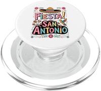Texas Fiesta Squad San Antonio Bold Folk Art Vibes PopSockets PopGrip for MagSafe