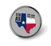 Texas Flag And Map of State Cute Enamel Brooch Badges Pin Lapel Hat Jacket Bag Decor 1 in
