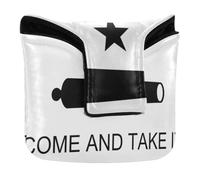 Texas Flag Come and Take It Putter Mallet Cover Magnetic | Putter Headcover,for Men and Women,Waterproof PU Leather