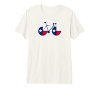 Texas Flag Cycling Premium T-Shirt