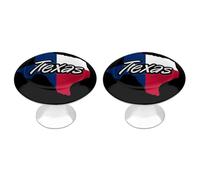 Texas Flag Map Funny Round Cabinet Knobs Stainless Steel Drawer Pulls Decorative Door Handles