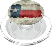Texas Flag with Grungy Look PopSockets PopGrip for MagSafe