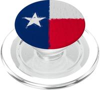 Texas Flag with Impasto Paint look PopSockets PopGrip for MagSafe