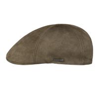 Texas Goat Suede Flat Cap by Stetson