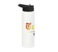 Texas Gothic Design Lgbtqai+ Rainbow Version Stainless Steel Insulated Water Bottle
