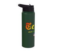Texas Gothic Design Lgbtqai+ Rainbow Version Stainless Steel Insulated Water Bottle
