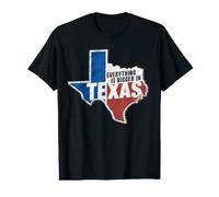Texas in Texas, USA, America, Everything is Bigger Value Graphic T-Shirt