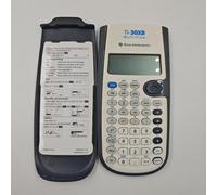 Texas Instruments Calculator - Working, Signs of Use, With Cover