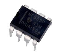 Texas Instruments NE555P IC Single Precision Timer (Pack of 12)