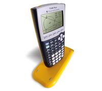 Texas Instruments TI-84 Plus Graphing Calculator, Yellow/Black, 10/Box (TI84PLUSTKYEL)