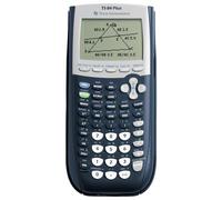 Texas Instruments TI-84 Plus Graphics Calculator 8 Line Display Memory 2D Views Dark Blue