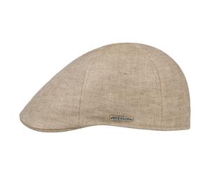 Texas Just Linen Flat Cap by Stetson