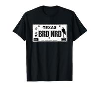 Texas License Plate Design BRD NRD w/Silhouettes T-Shirt