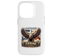 Texas Lone Star Eagle State Pride Art Case for iPhone 14 Pro