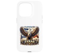 Texas Lone Star Eagle State Pride Art Case for iPhone 15 Pro