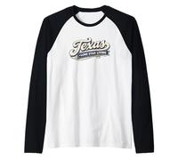 Texas Lone Star Living Raglan Baseball Tee