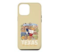 Texas Lone Star State Pride Symbols Collage Art Case for iPhone 12 Pro Max