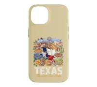 Texas Lone Star State Pride Symbols Collage Art Case for iPhone 14