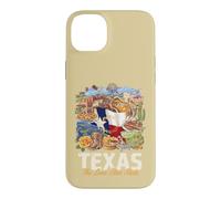 Texas Lone Star State Pride Symbols Collage Art Case for iPhone 14 Plus
