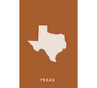TEXAS - LONGHORN (Lone Star Edition) - Premium Lined Notebook | 6" × 9" | Soft Cover | 120+ Pages: A High-Quality Writing Notebook Featuring the Iconic Texas Silhouette