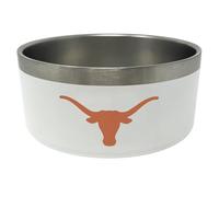 Texas Longhorns 32 Oz Stainless Steel Dog Food & Water Bowl - NCAA Officially Licensed