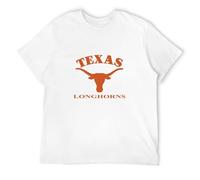 Texas Longhorns Football Mens T-Shirt White Unisex Tee S
