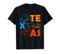 Texas Lover Men BBQ Texas Souvenir Cowboy Texas T-Shirt