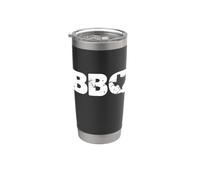 Texas Map Barbecue Texas BBQ Stainless Steel Insulated Tumbler
