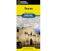 Texas Map (National Geographic Guide Map)