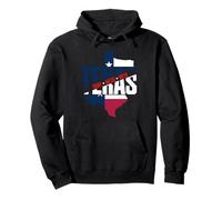 Texas Map | Patriotic Texan | Don't Mess With The Texas Pullover Hoodie