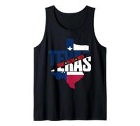 Texas Map | Patriotic Texan | Don't Mess with The Texas Tank Top