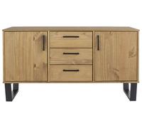 Texas Medium Sideboard - 2 Door - Industrial Style - Oak