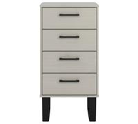 Texas Narrow Chest - 4 Drawer - Grey