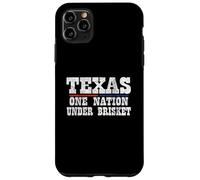 Texas One Nation Under Brisket BBQ - Funny Texas BBQ Case for iPhone 11 Pro Max