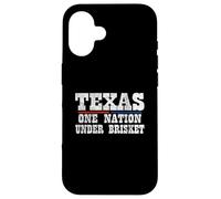 Texas One Nation Under Brisket BBQ - Funny Texas BBQ Case for iPhone 16