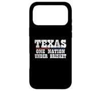 Texas One Nation Under Brisket BBQ - Funny Texas BBQ Case for iPhone 17 Pro Max