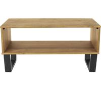 Texas Open Coffee Table - Industrial Style - Oak