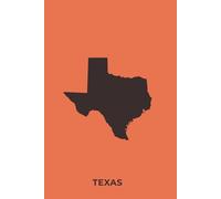 TEXAS PECOS SUNSET - Premium Lined Journal | 6" x 9" | Soft Cover | 120+ Pages - Bold State-Inspired Design: A High-Quality State Notebook - Ideal for School, Work, or Everyday Notes