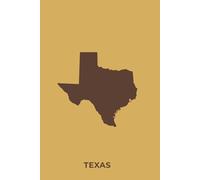 TEXAS PRAIRIE - Premium Lined Journal | 6" x 9" | Soft Cover | 120+ Pages - Bold State-Inspired Design: A High-Quality State Notebook - Ideal for School, Work, or Everyday Notes