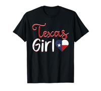 Texas Pride Cute Womens Home State Texas Girl T-Shirt