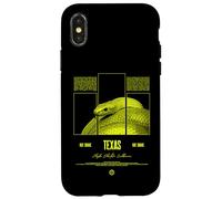 Texas Rat Snake Reptile Keeper Case for iPhone X/XS