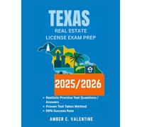 TEXAS REAL ESTATE LICENSE EXAM PREP 2025/2026: Mastering Property Knowledge to Secure Your Career Success