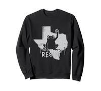Texas Resist Frog Protest No Kings Day Sweatshirt