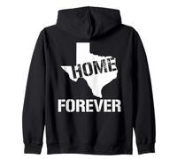 Texas Roots Home Forever Texan State Pride Zip Hoodie