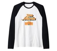 Texas San Antonio Retro Typography The Alamo Vintage Graphic Raglan Baseball Tee