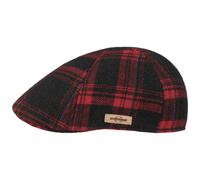 Texas Shadow Plaid Flat Cap by Stetson