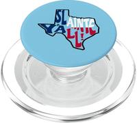Texas Slainte Y'all Irish Texas Clover Lone Star Novelty PopSockets PopGrip for MagSafe