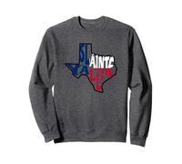 Texas Slainte Y'all Irish Texas Clover Lone Star Novelty Sweatshirt