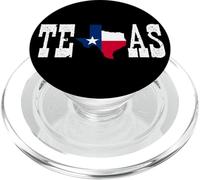 Texas State and Texas Flag with Pride for Texas PopSockets PopGrip for MagSafe