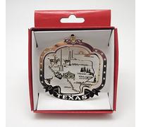 Texas State Christmas ORNAMENT Souvenir Gift Dallas San Antonio Houston Austin +More